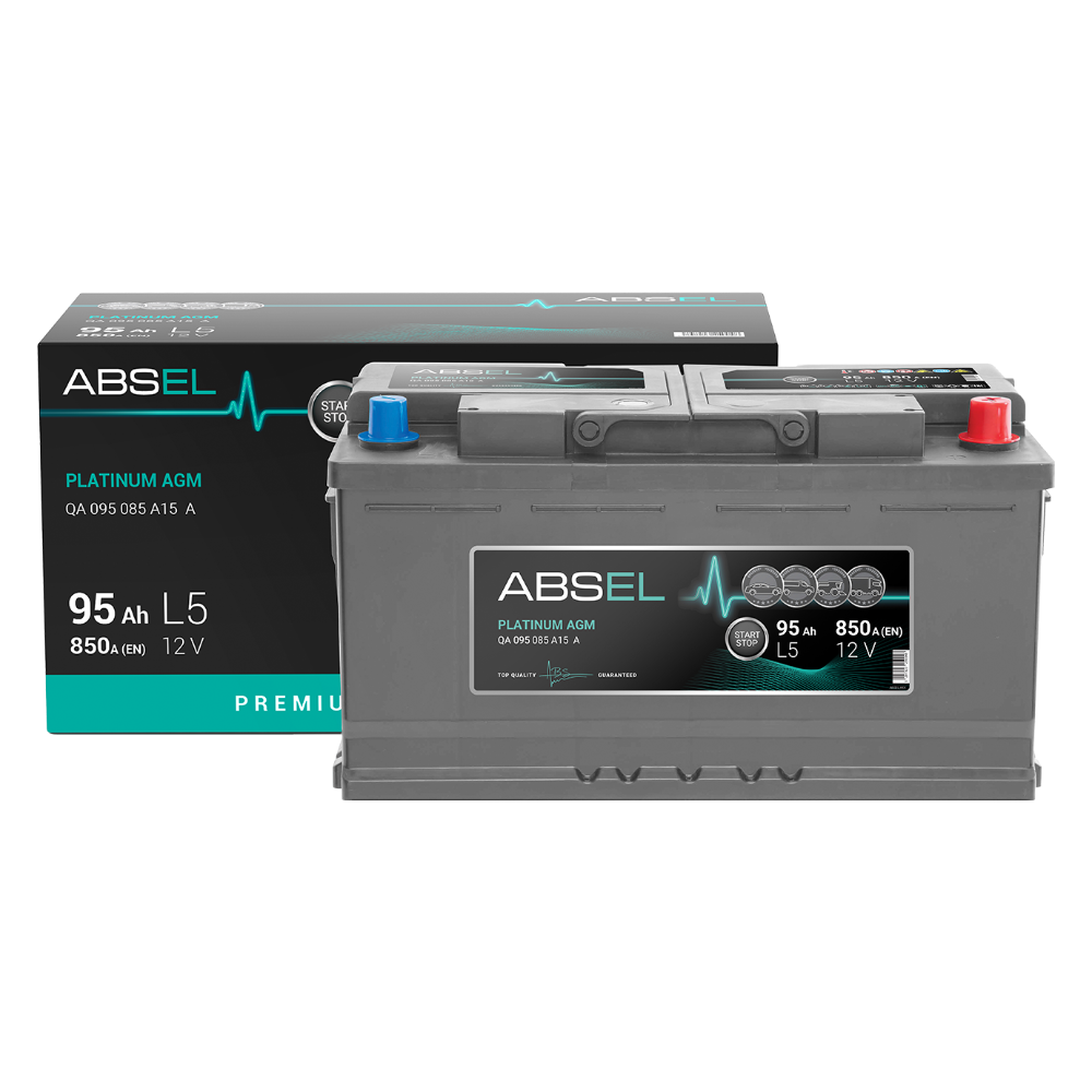 Аккумулятор SLI ABSEL SELECTION 12V L5 95Ah 850A (0) ОП